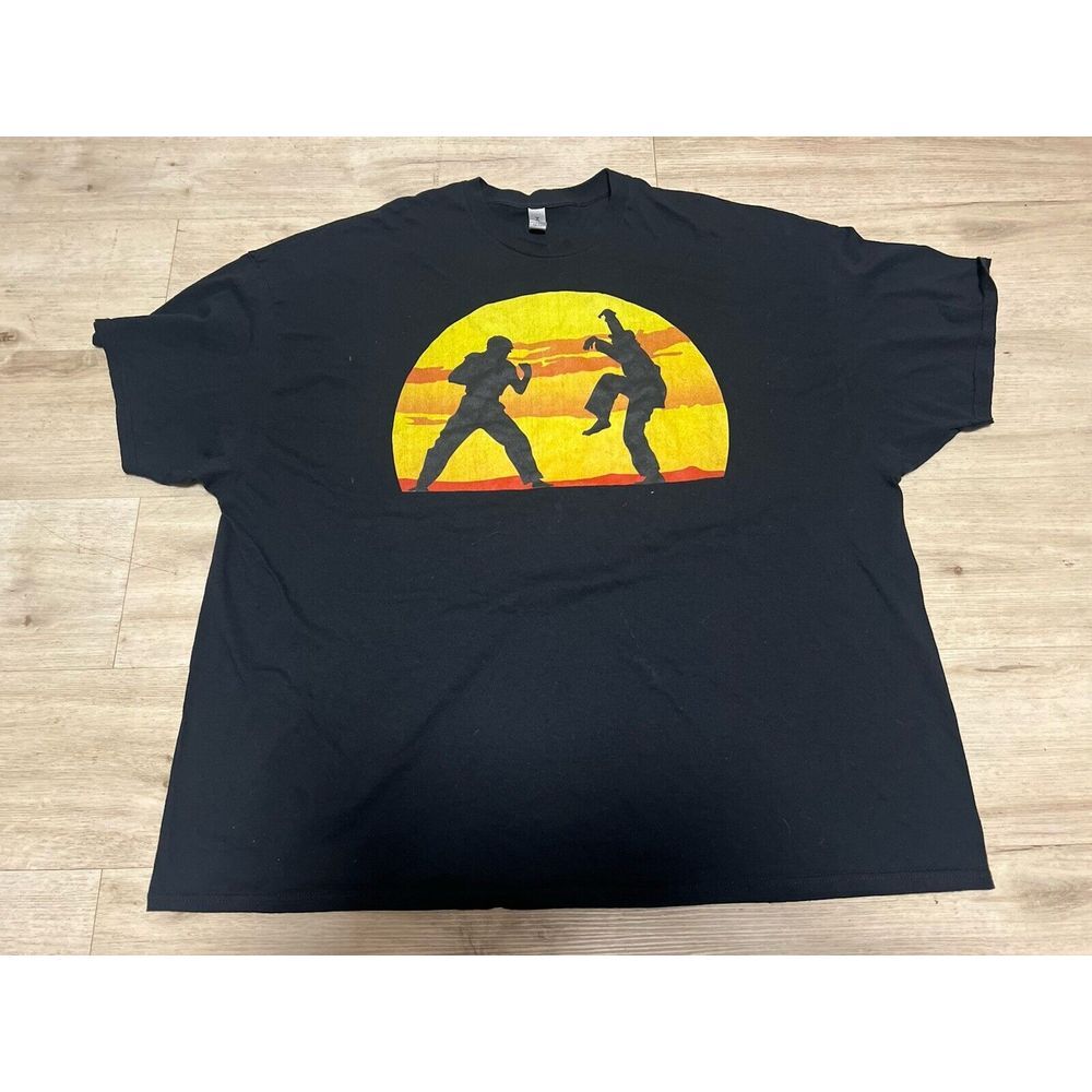 Karate Kid Johnny vs Daniel Men's T Shirt Size‎ 5XL Black